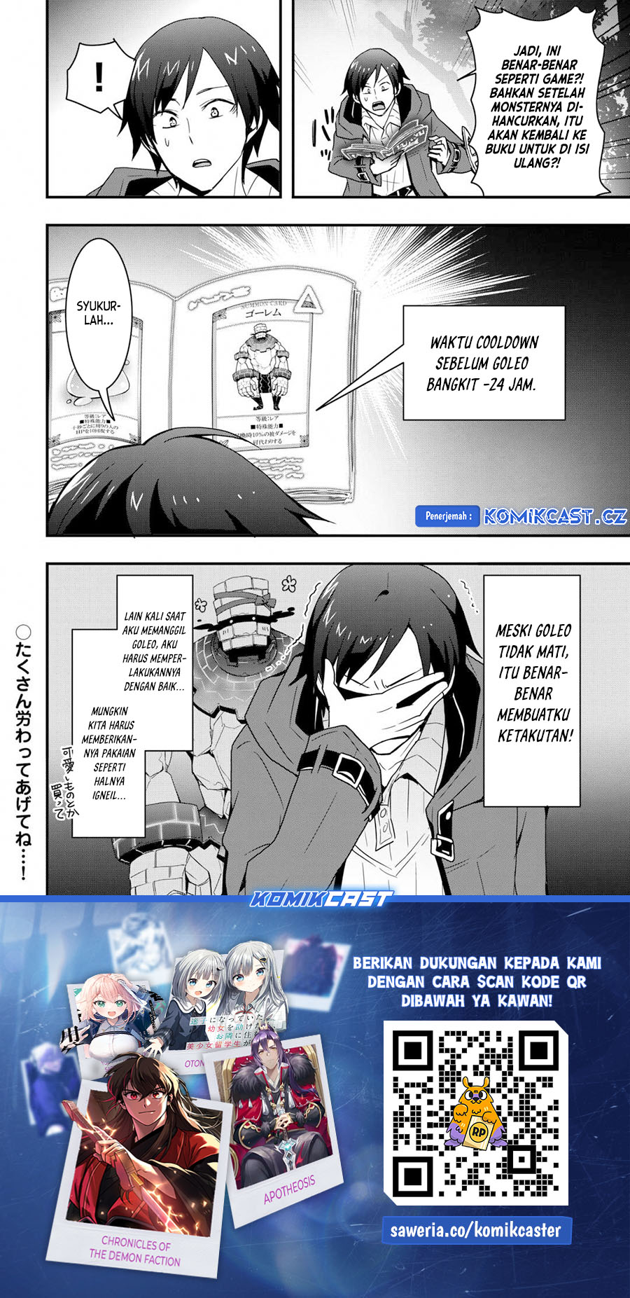 I will Live Freely in Another World with Equipment Manufacturing Cheat Chapter 28.1 Gambar 17